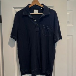 Billy Reid Pocket Polo